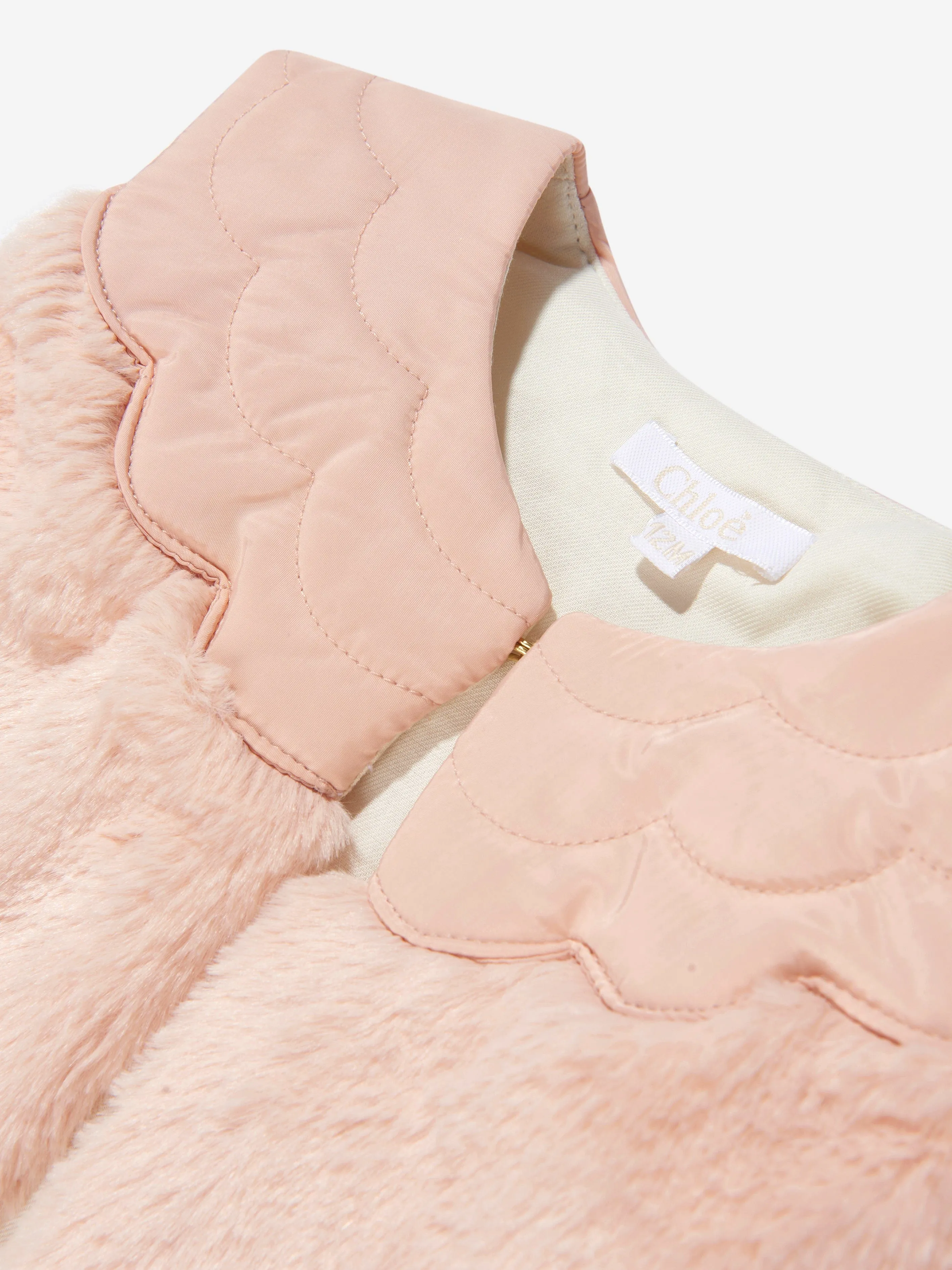 Chloé Baby Girls Faux Fur Gilet