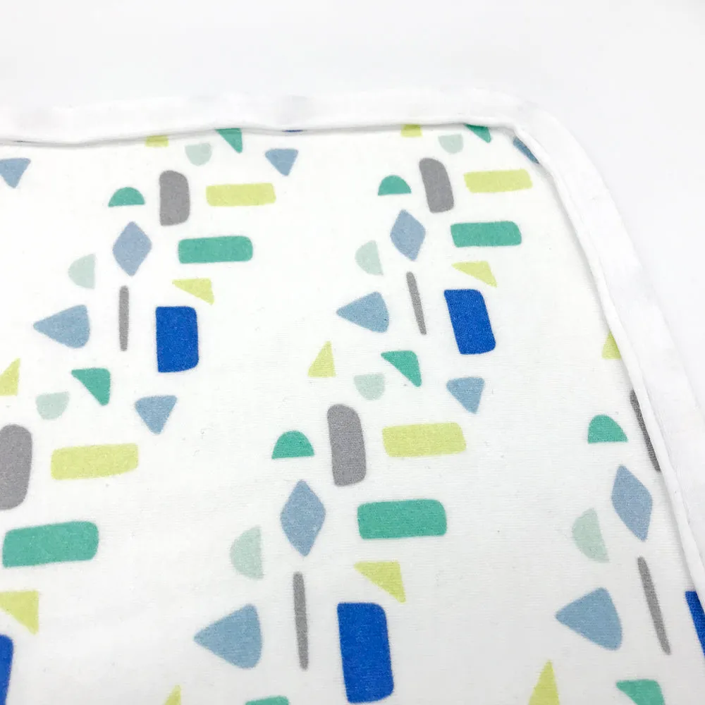 Cool Confetti Stripe Baby Receiving Blanket - Organic Cotton | *25% Off!*