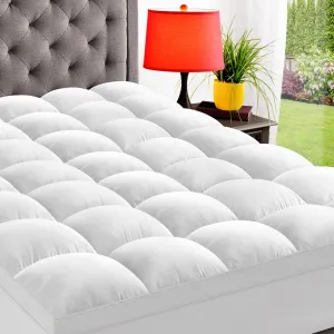 Cooling Mattress Topper for College Dorm, Thick Extra Duvet For Hot Sleepers