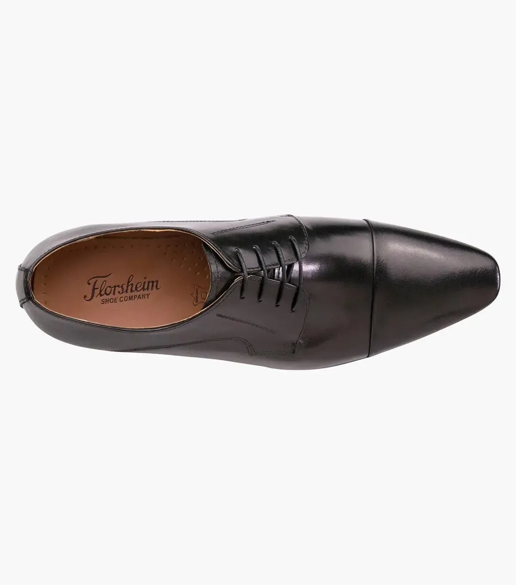 Copenhagen Cap Toe Derby - Black | Brown