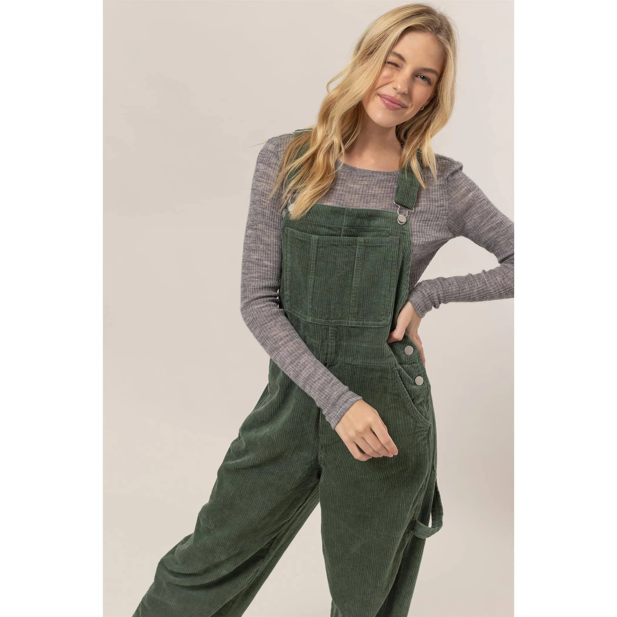 Cord Overalls