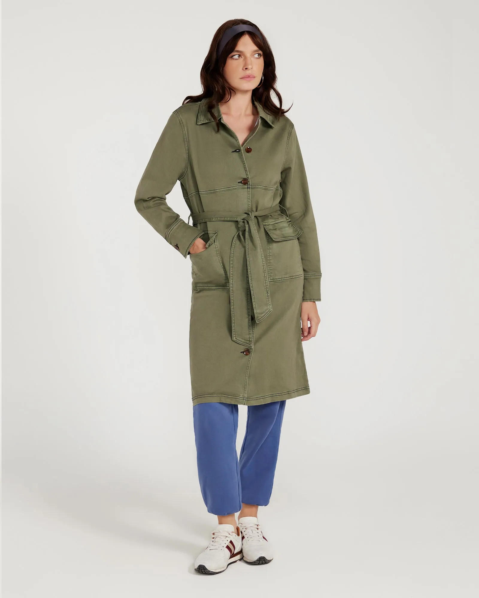 Cotton Trench - KHAKI