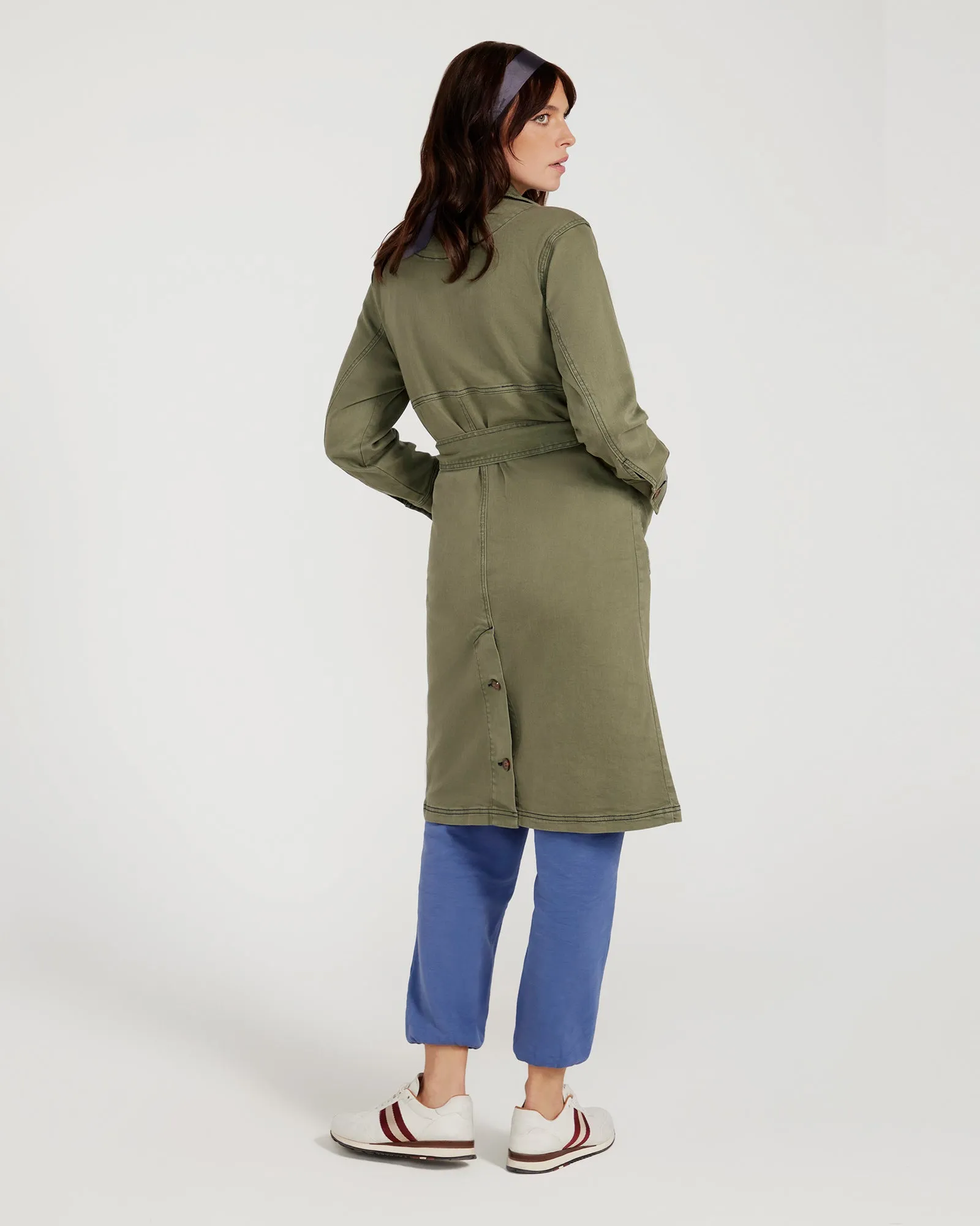 Cotton Trench - KHAKI