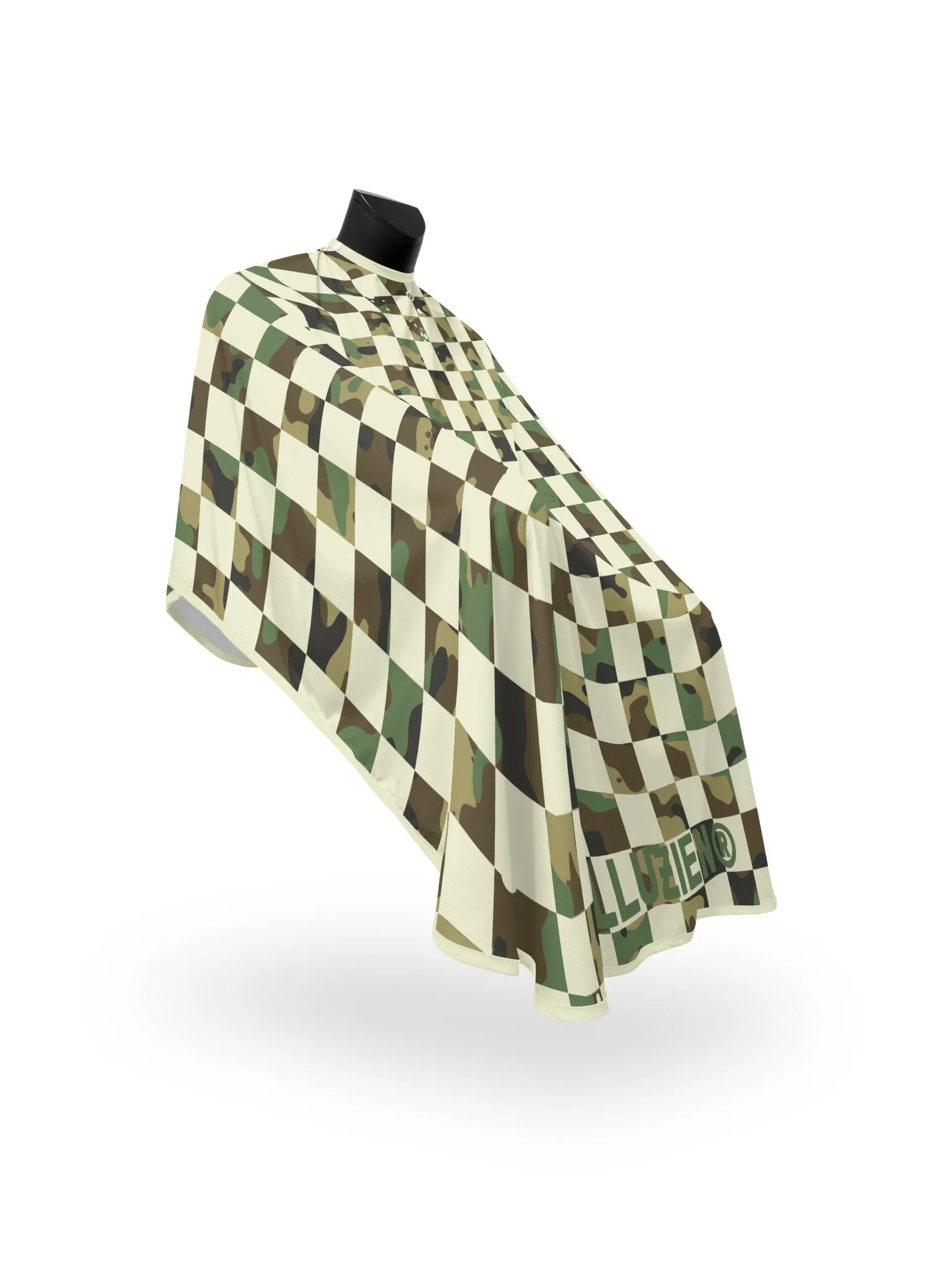 Cream Check-Camo PRO Cape