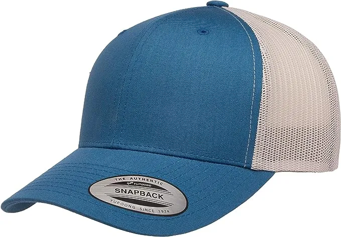 Custom Leather Patch Trucker Hats - Classic Colors