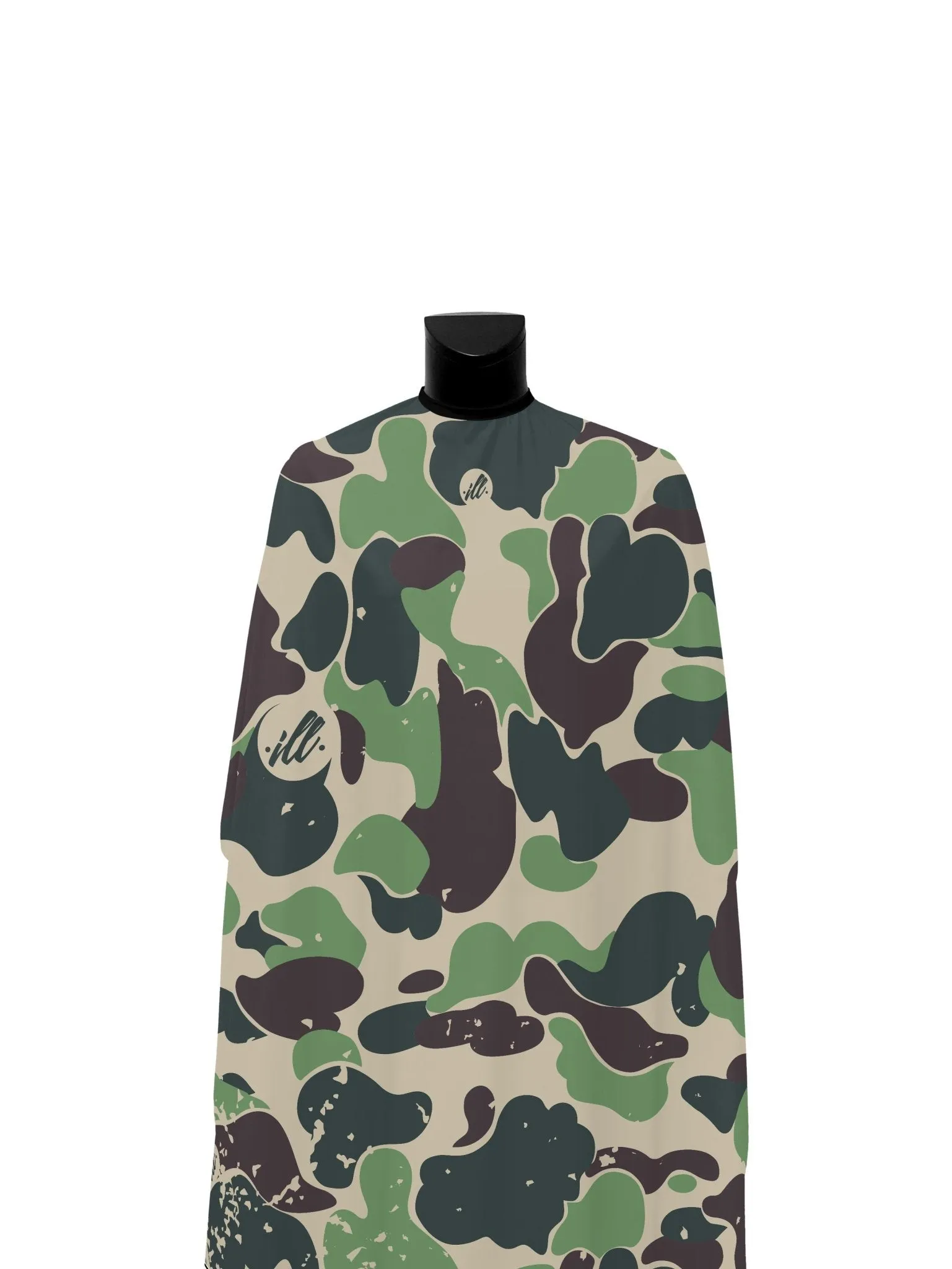 Dark Olive Green Camo PRO Cape