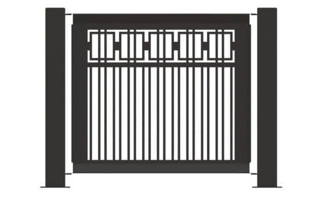 Decorative Event Fence Panel - Box Pattern