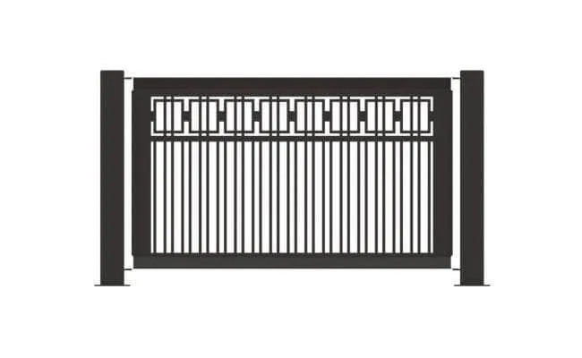 Decorative Event Fence Panel - Box Pattern