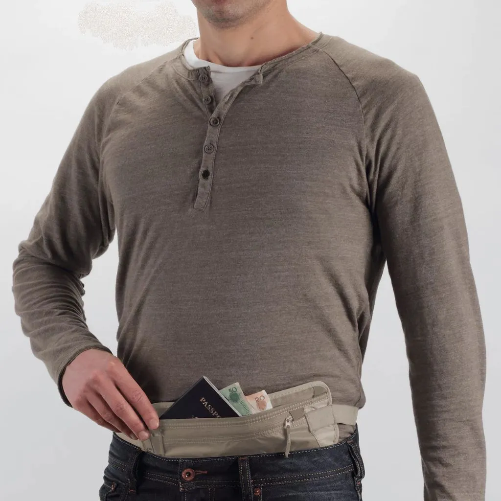 Eagle Creek RFID Blocker Money Belt DLX - Tan