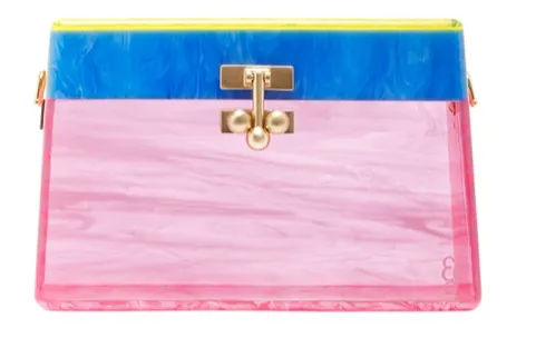 EDIE PARKER Miss Mini Rainbow Clutch