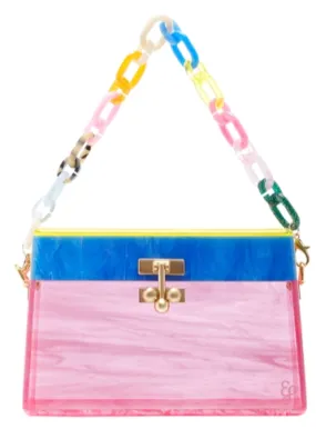 EDIE PARKER Miss Mini Rainbow Clutch