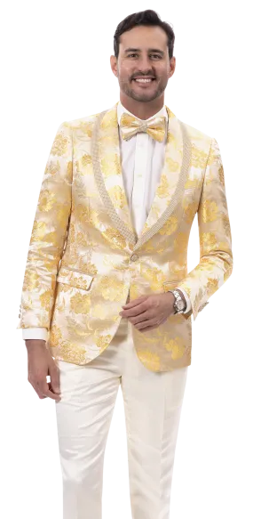 EJ Samuel Yellow Blazer J184