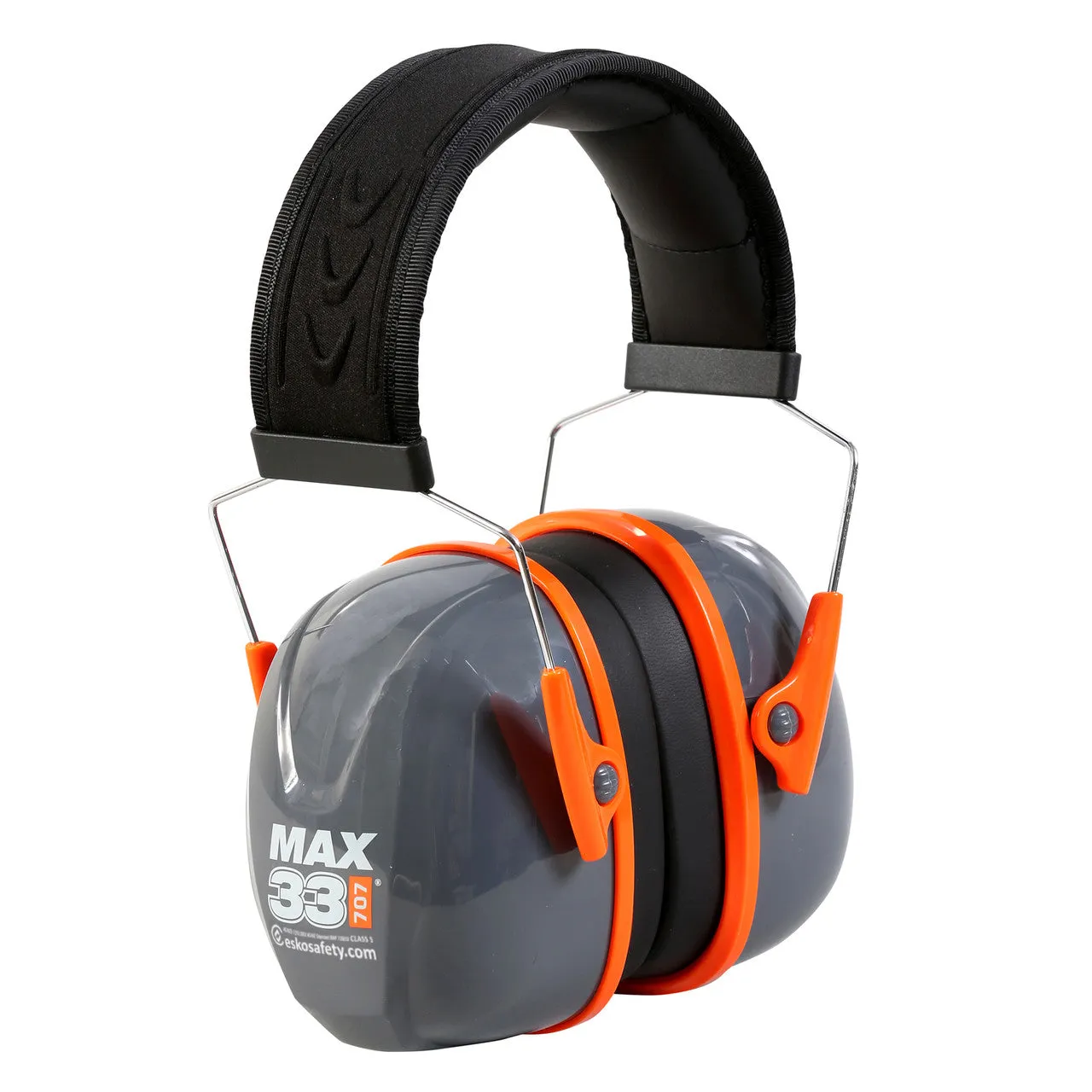 ESKO MAX33 707 Banded Earmuff, 33dB Class 5, High Performance