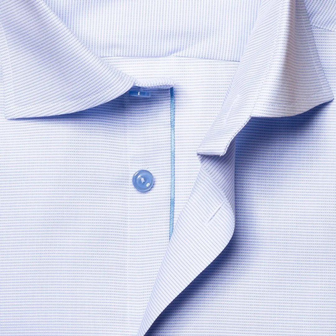 ETON Twill Shirt Contemporary Fit LIGHT BLUE