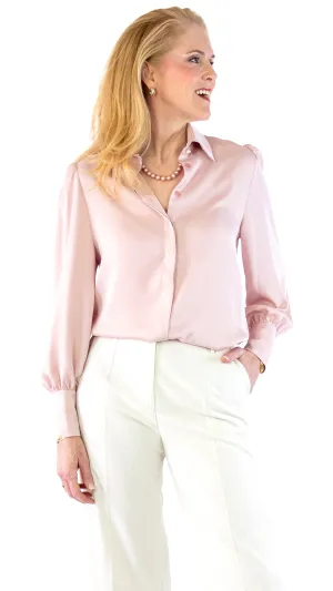 Fluid Blouse - Pink