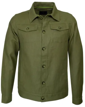 Forest Ramie Casual Jacket