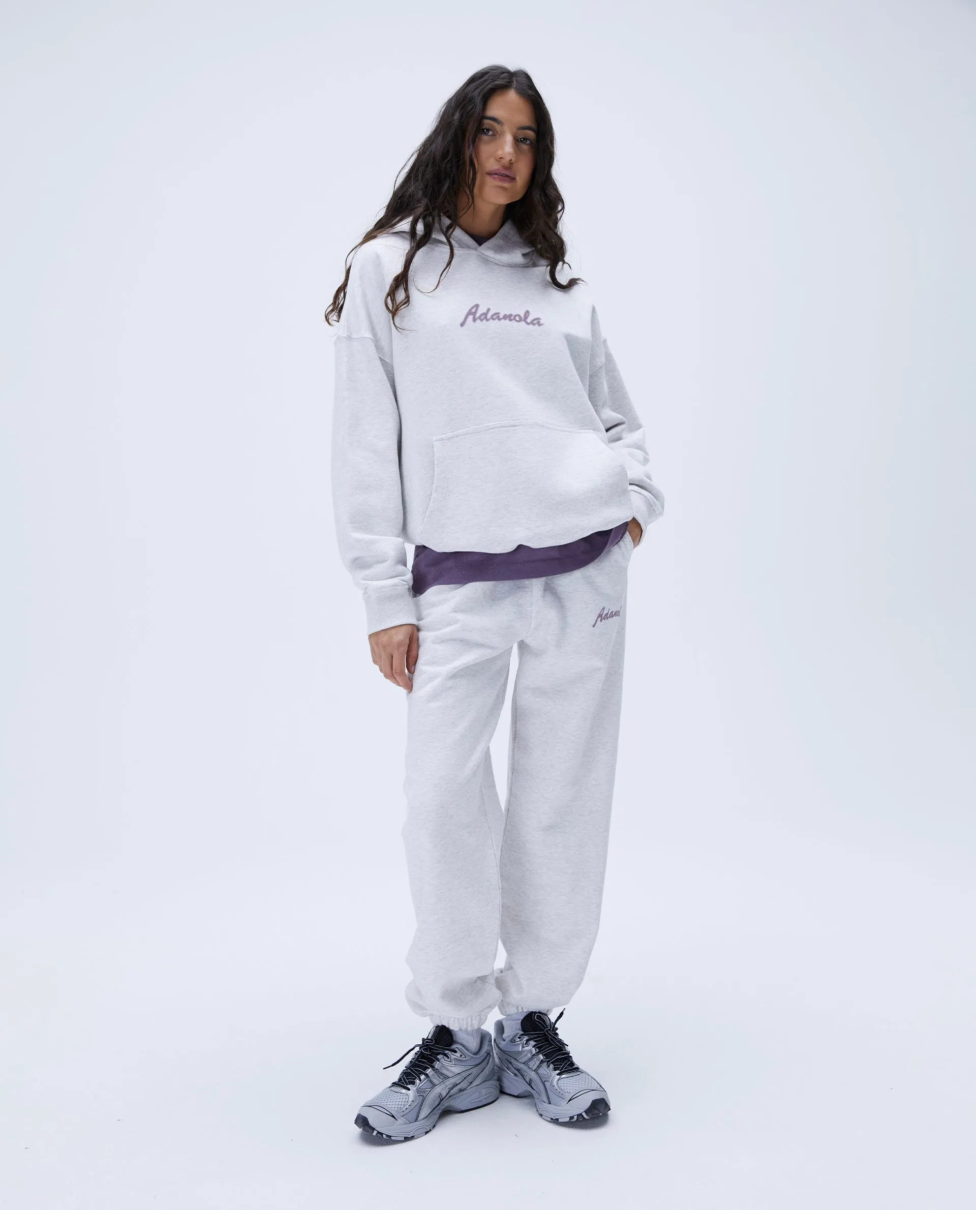 Freehand Sweatpants -  Light Grey Melange