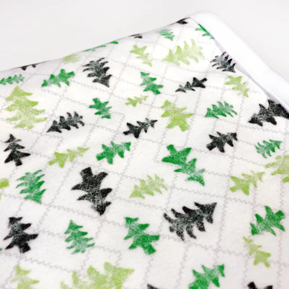 Friendly Forest Baby Receiving Blanket - Organic Cotton