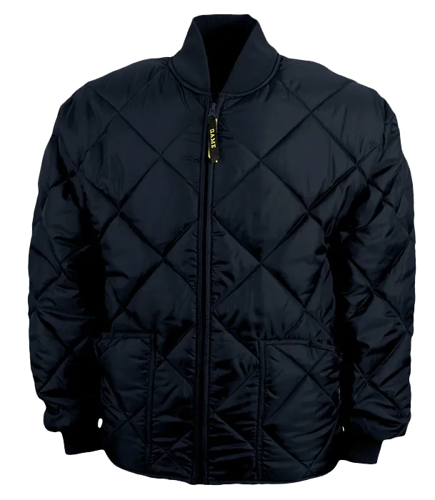 Game "The Bravest" Diamond Quilt Jacket