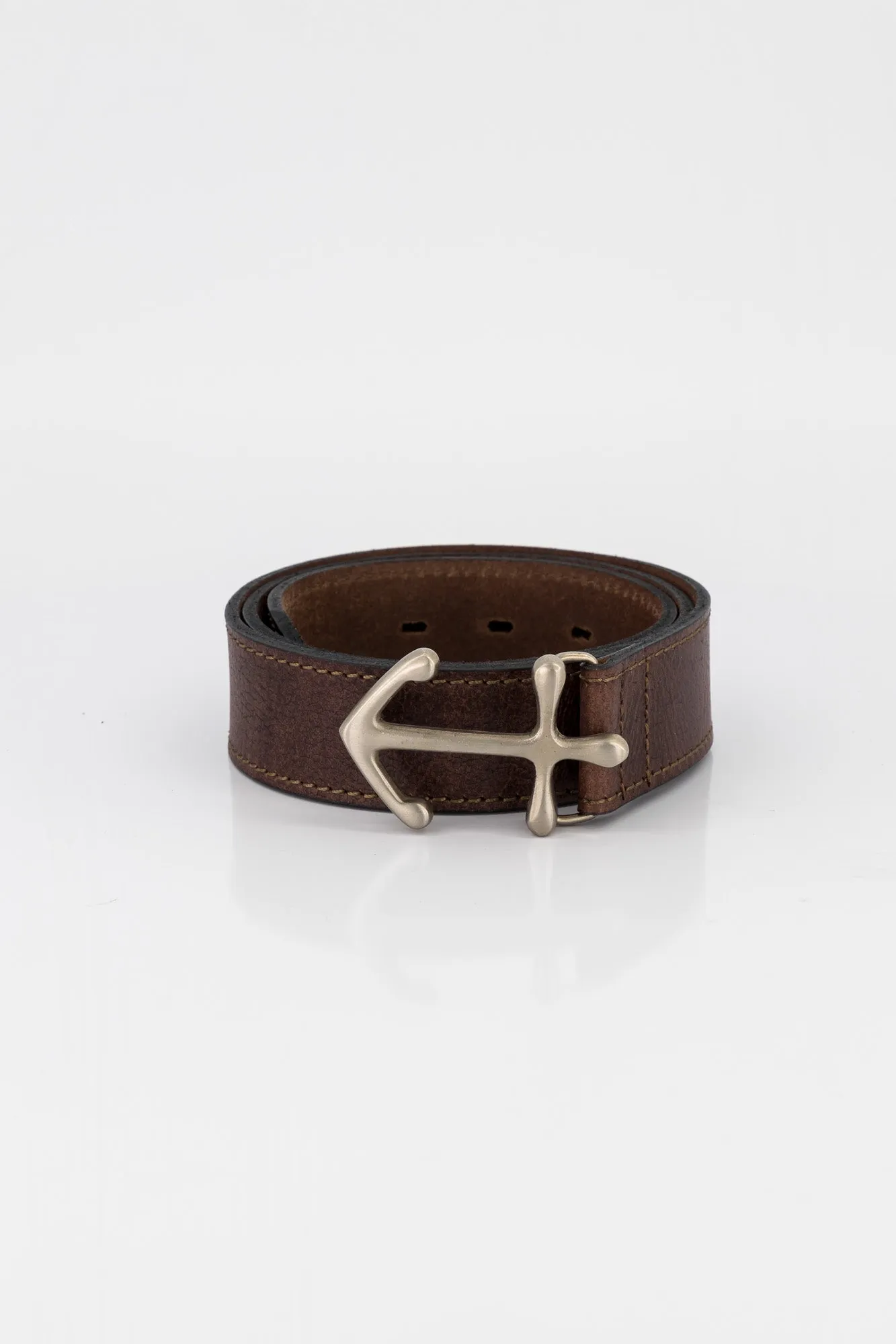 Gemma Leather Buckle Belt