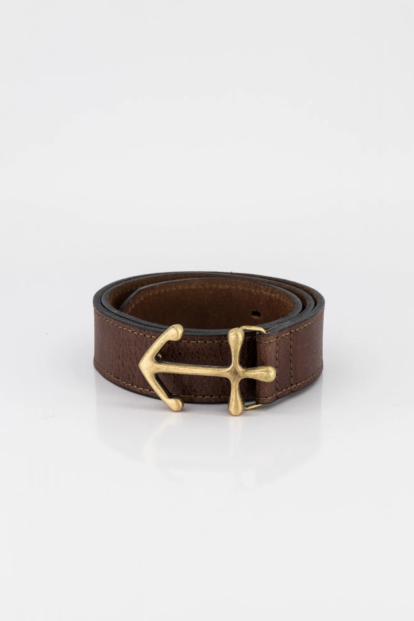 Gemma Leather Buckle Belt