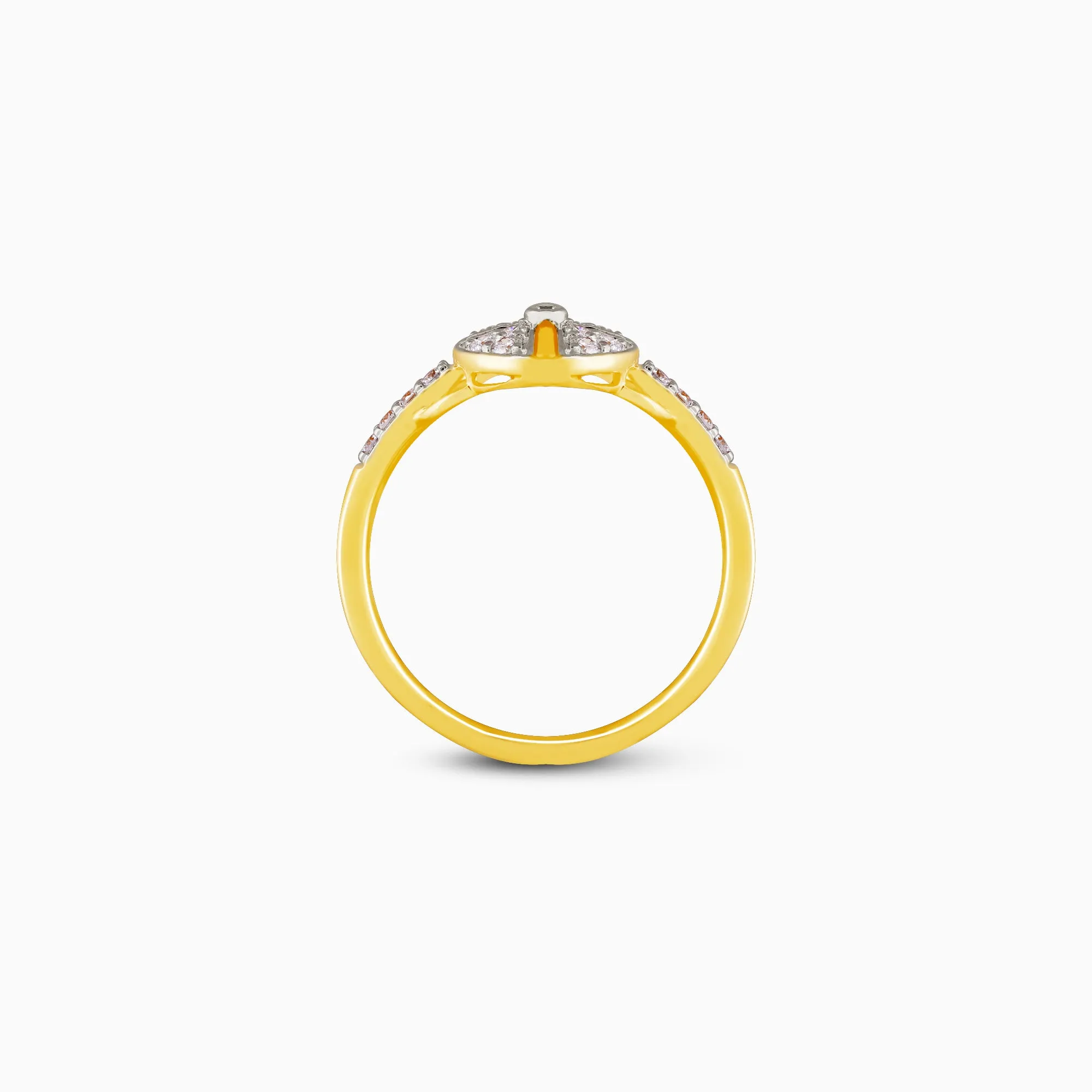 Gold Gleaming Prestige Diamond Ring