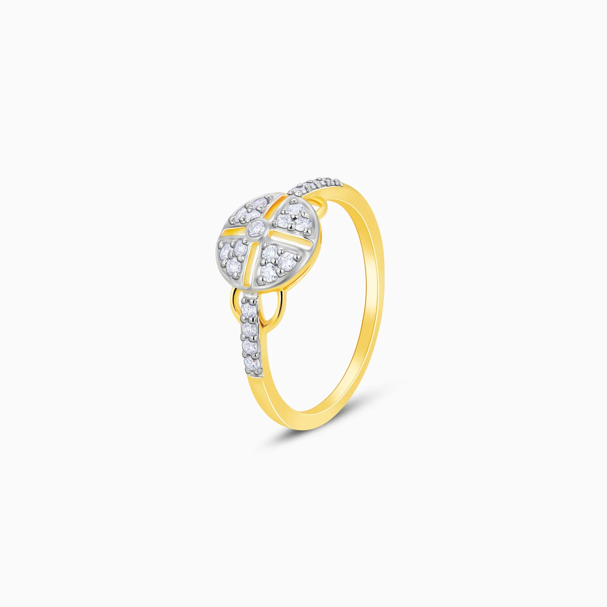 Gold Gleaming Prestige Diamond Ring