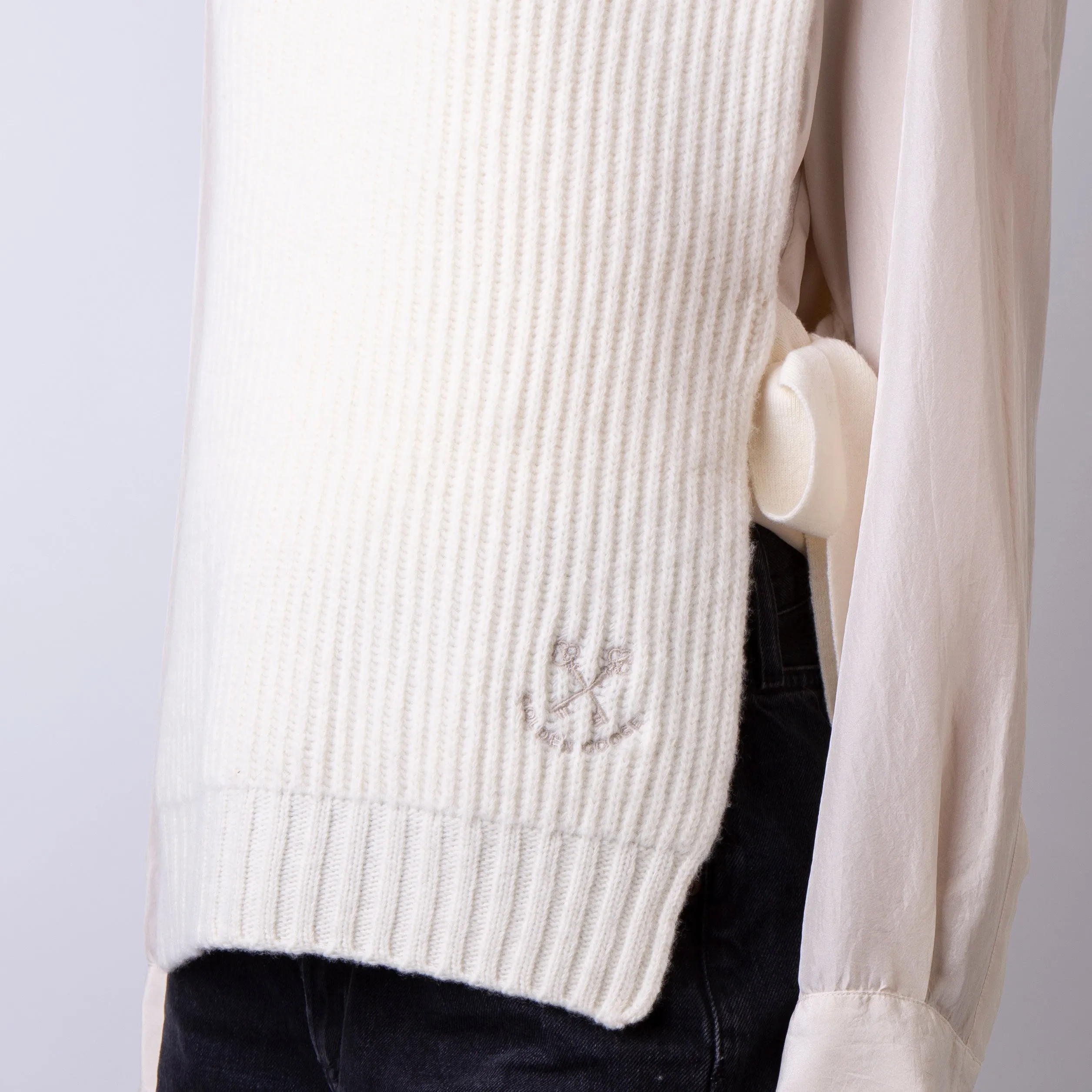 GOLDEN GOOSE GILET GUP01989.P001708 11560 WHITE