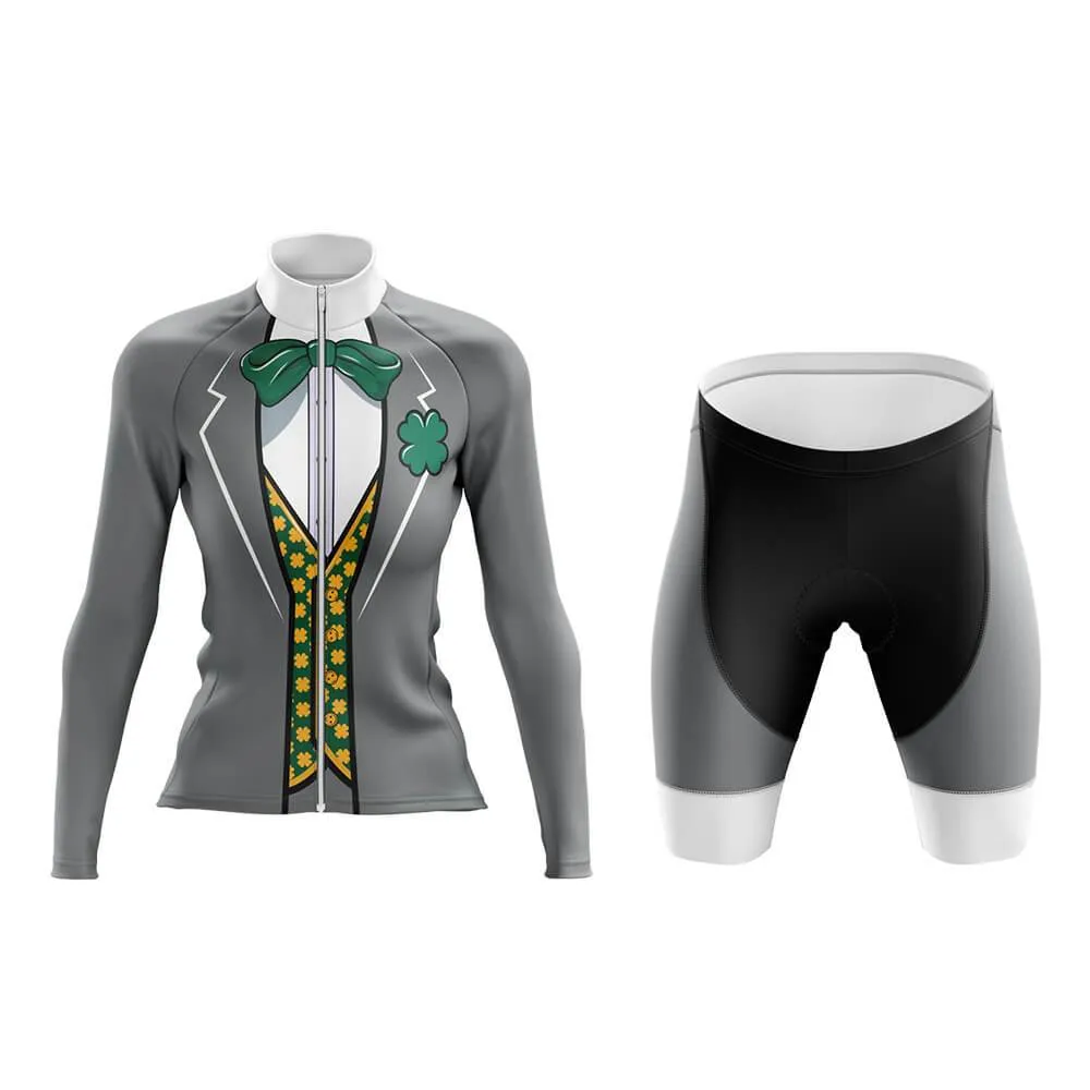 Gray Leprechaun Club Cycling Kit