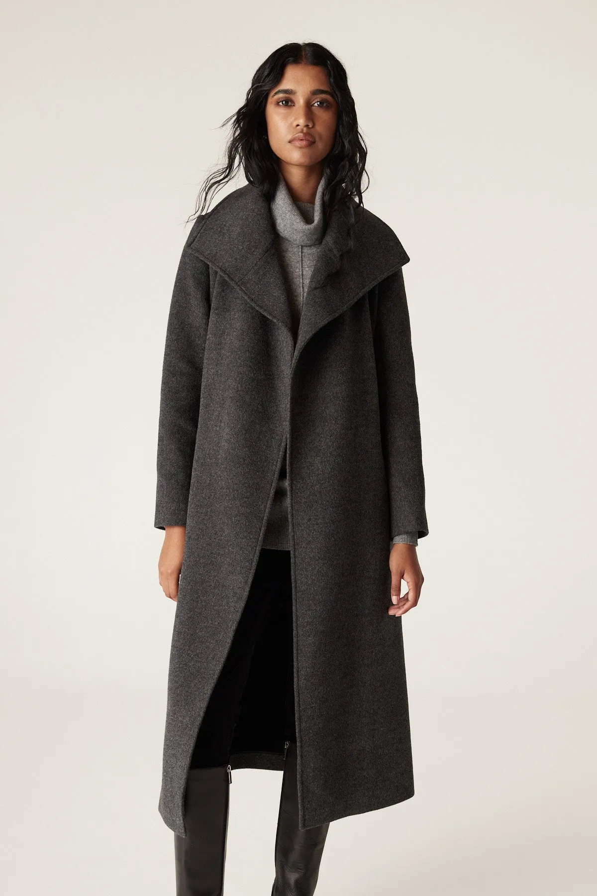 Greenwich Coat - Charcoal