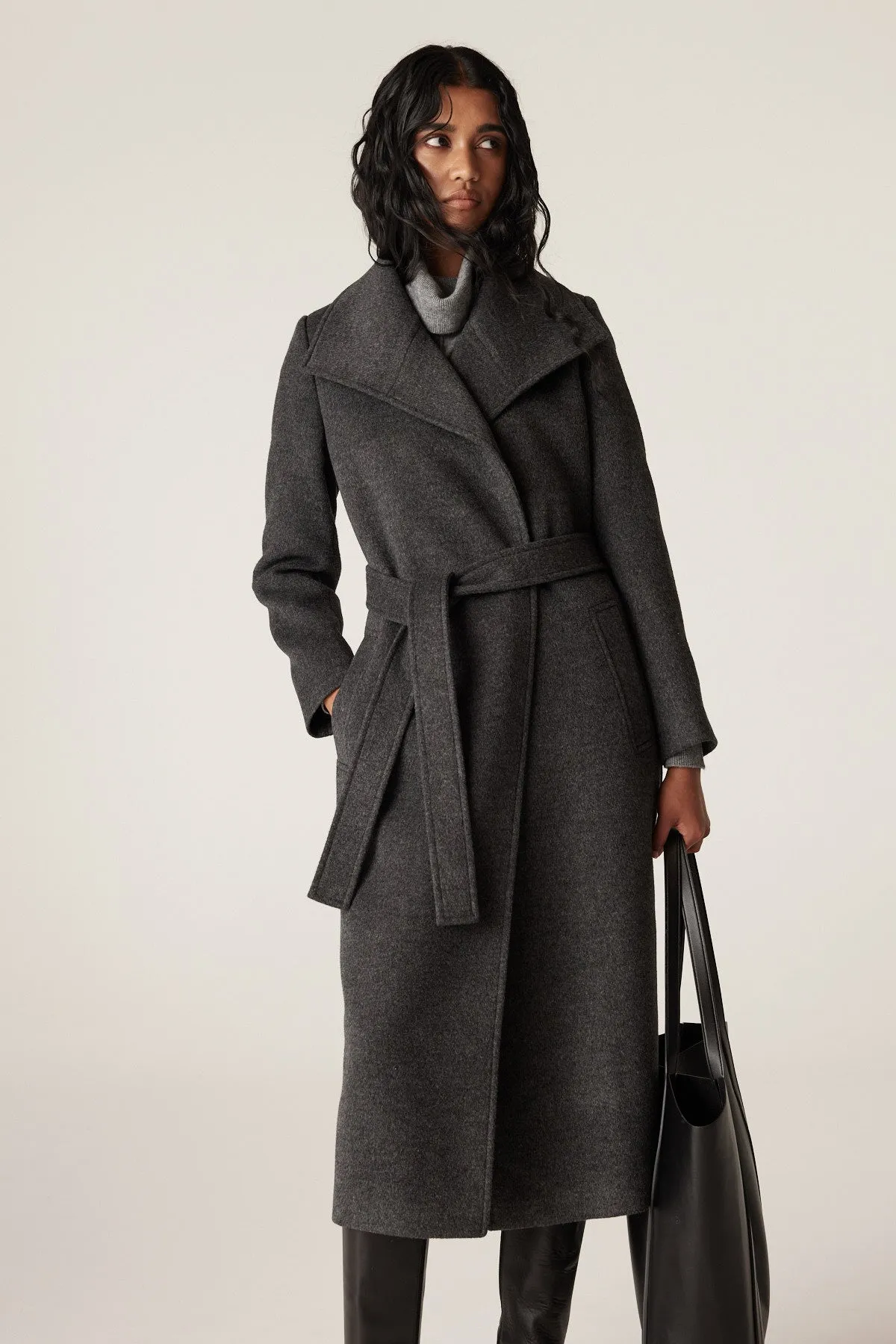 Greenwich Coat - Charcoal