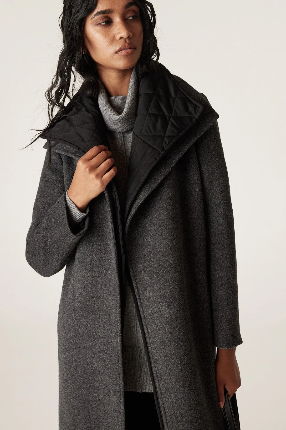 Greenwich Coat - Charcoal