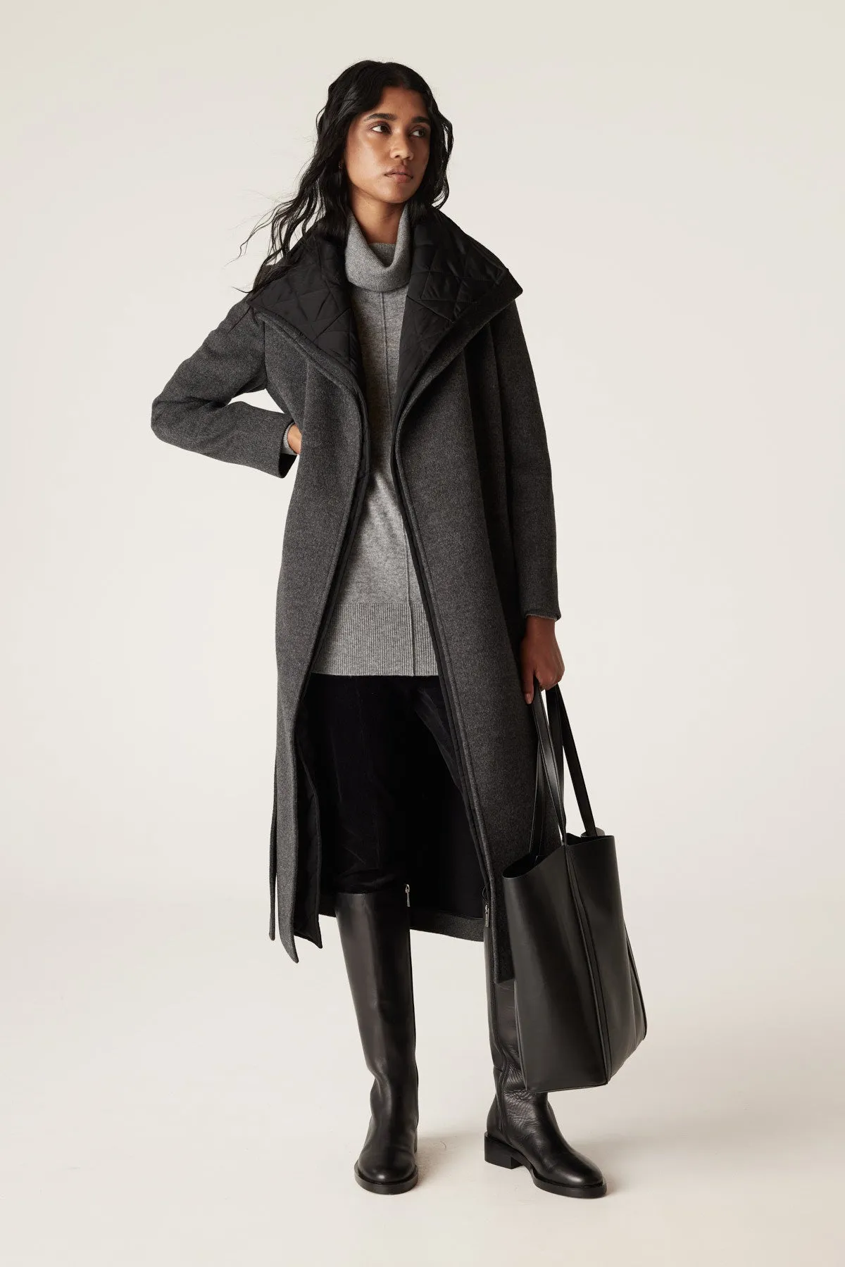 Greenwich Coat - Charcoal