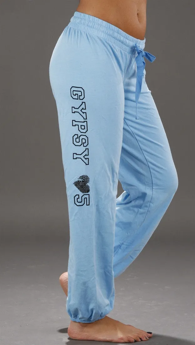 Gypsy 05 City Love Fleece Pants in Blue