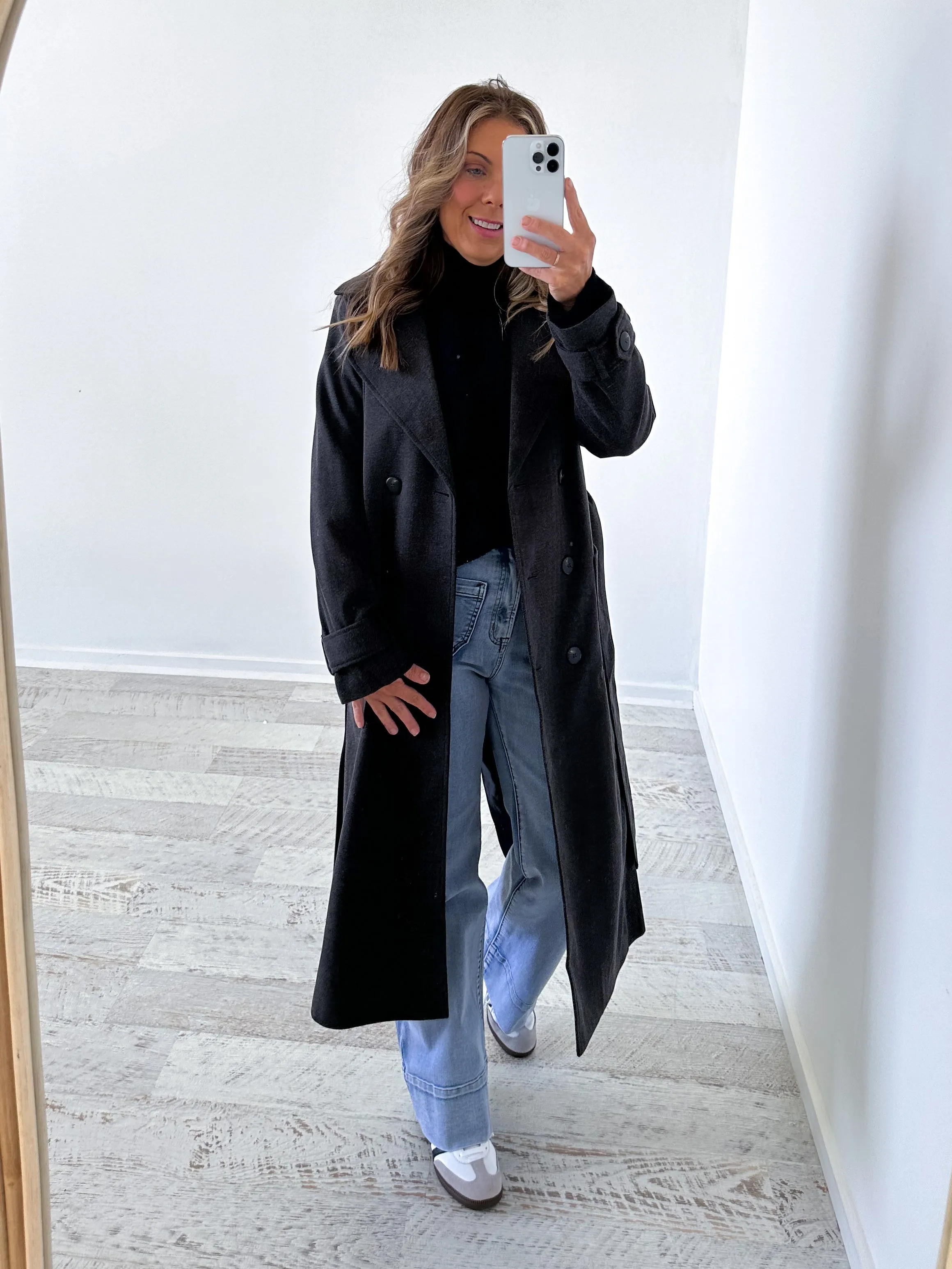 Hardin Coat - Charcoal