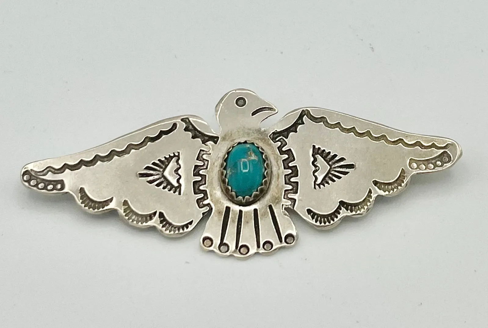 Hat Pin- Assorted Turquoise & Sterling Silver