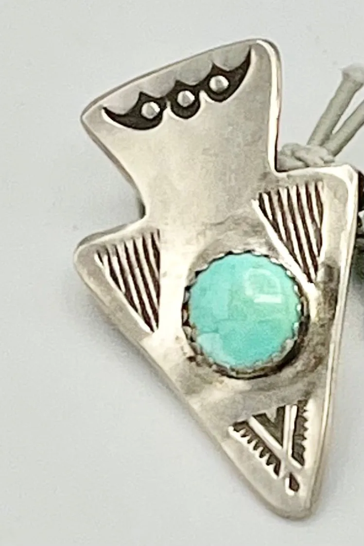 Hat Pin- Assorted Turquoise & Sterling Silver