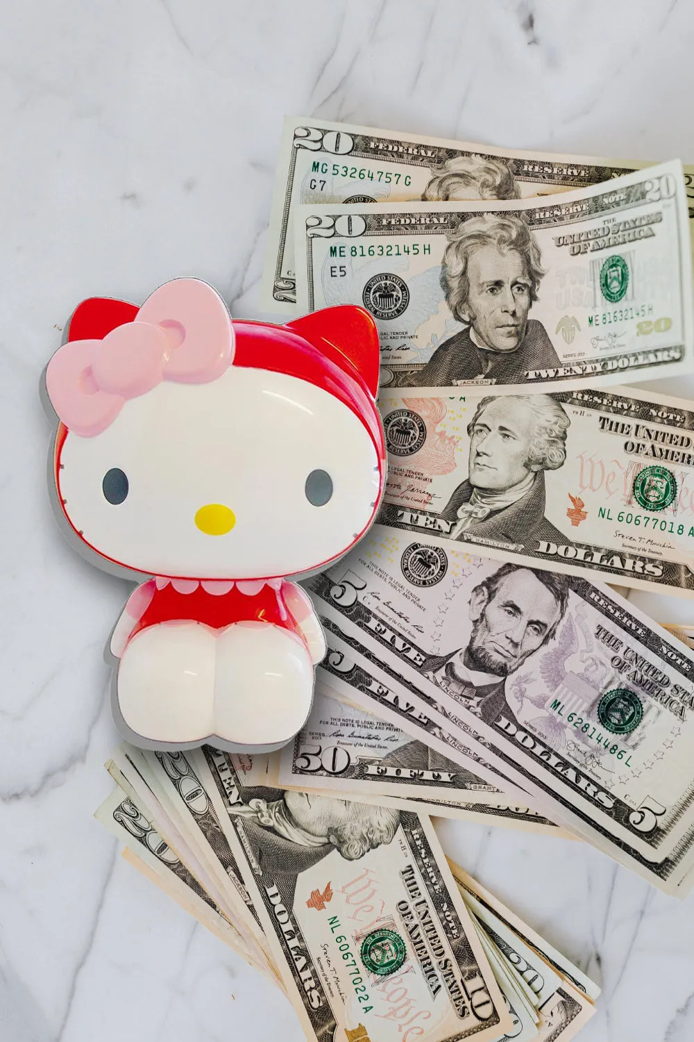 Hello Kitty Raspberry Jumbo Money Bank