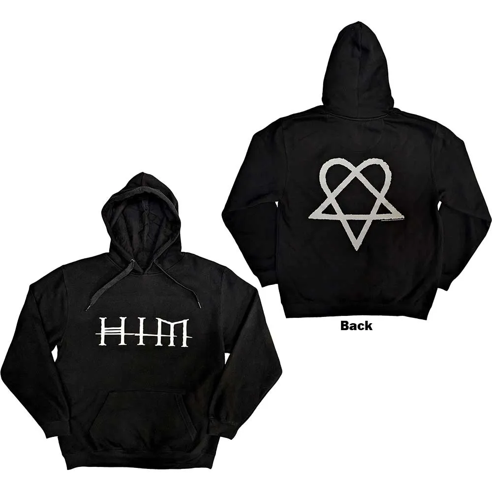 HIM Unisex Pullover Hoodie: Logo