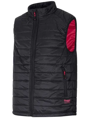 HOGGS OF FIFE Granite Rip-Stop Gilet - Mens - Black/Red