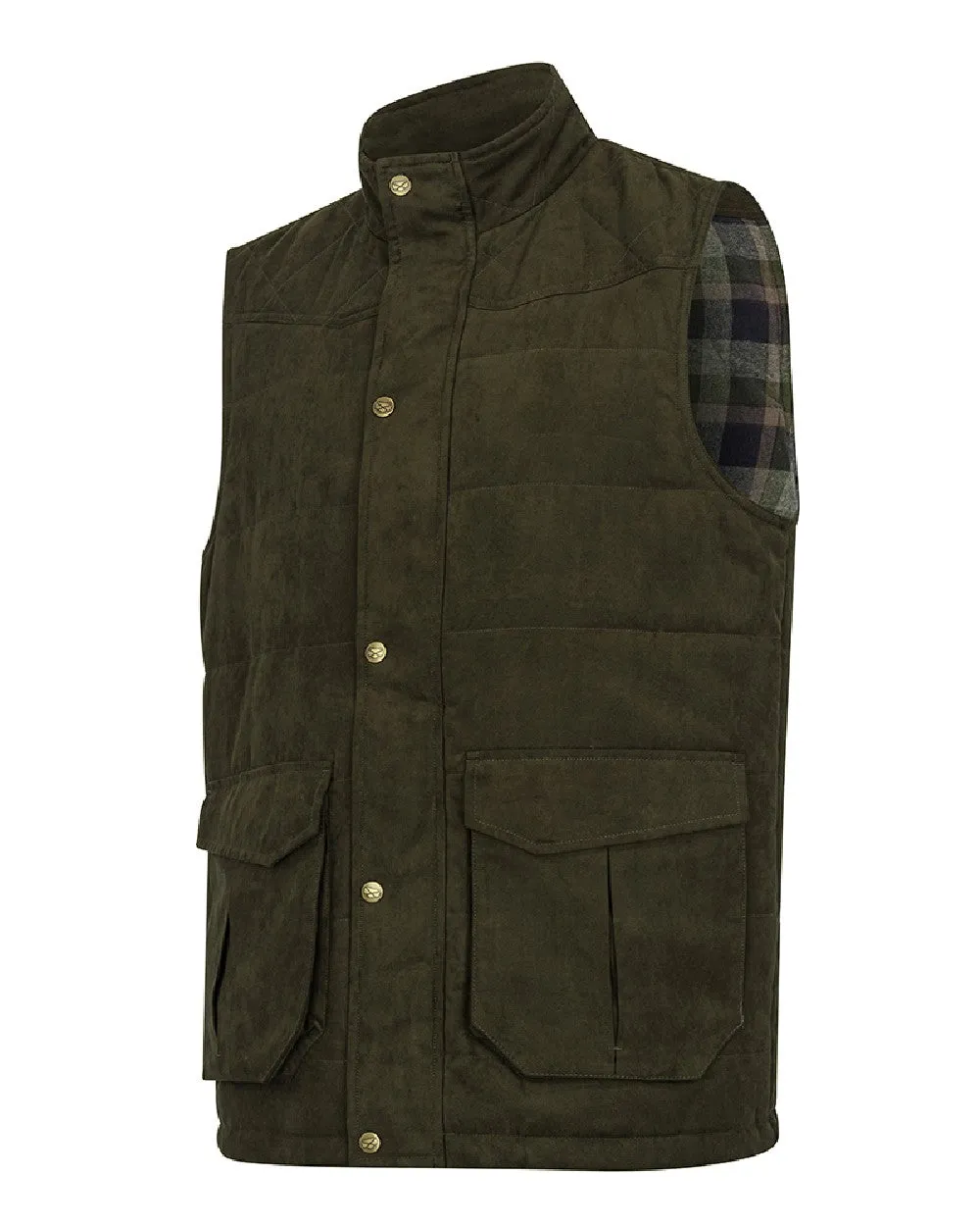 Hoggs of Fife Mens Glenbervie Quilted Gilet