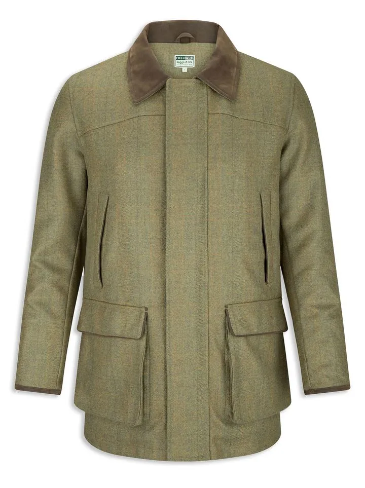 Hoggs of Fife Tweed Jacket Kinloch waterproof in Autumn Bracken lambswool KLSC/GR/2