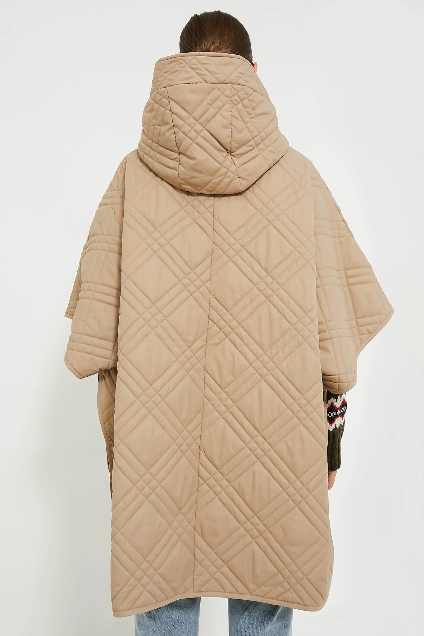 Honey Astor Quilted Cape