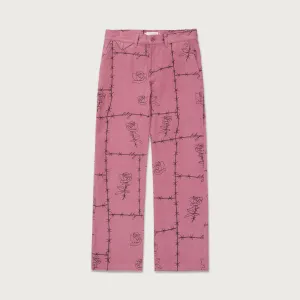 HTG® Crease Pant - Mauve