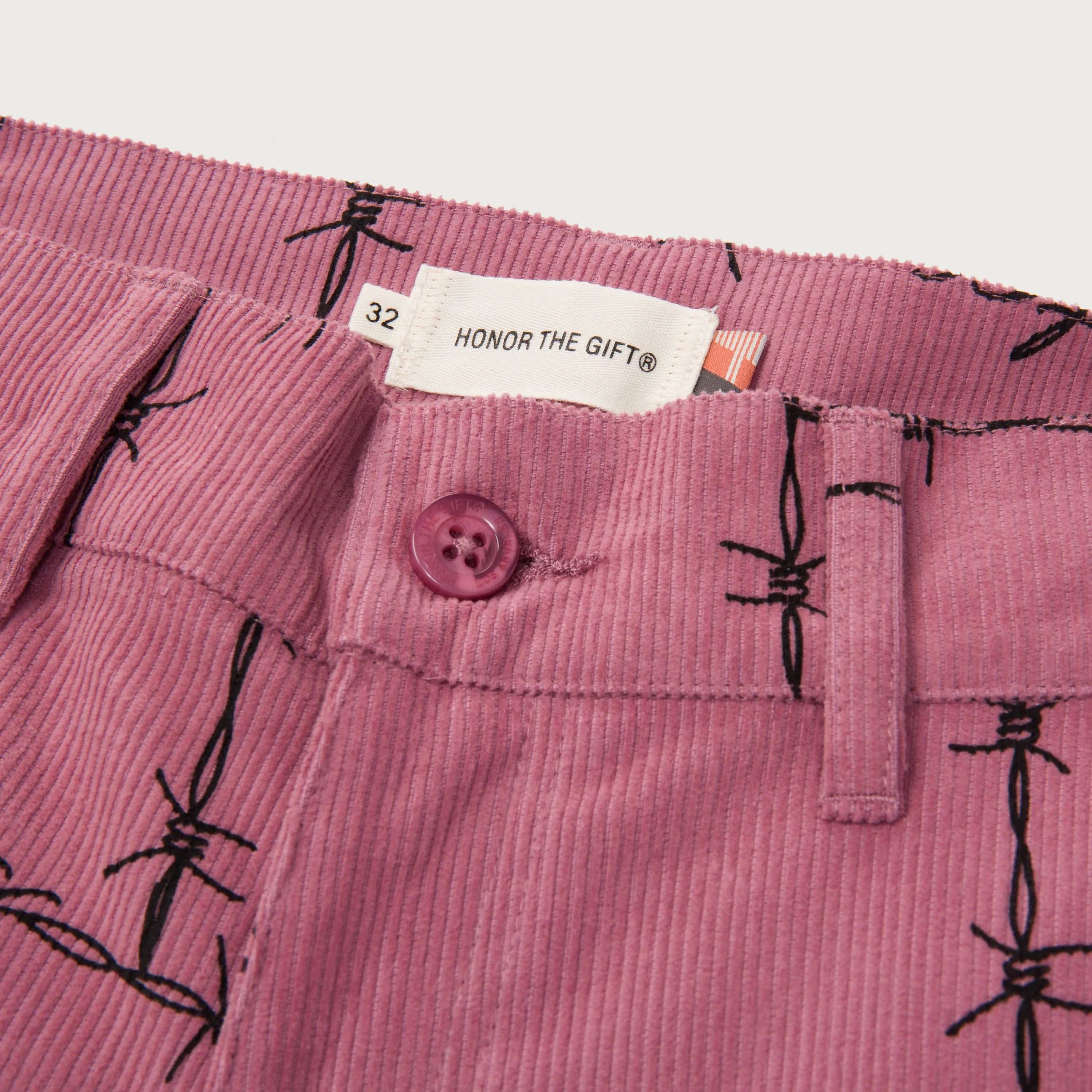 HTG® Crease Pant - Mauve