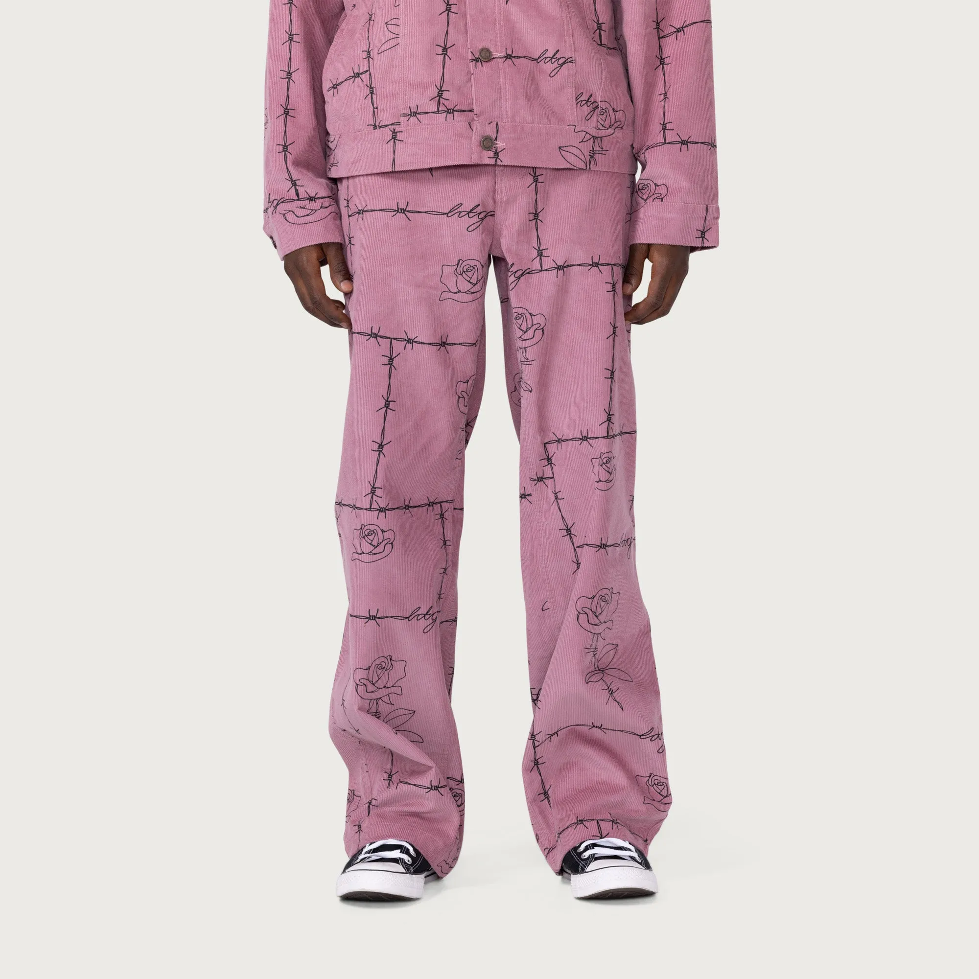 HTG® Crease Pant - Mauve