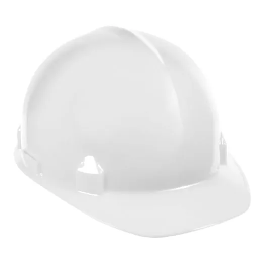 Jackson Safety SC-6 Cap Style Slotted Non-Vented Hat - White