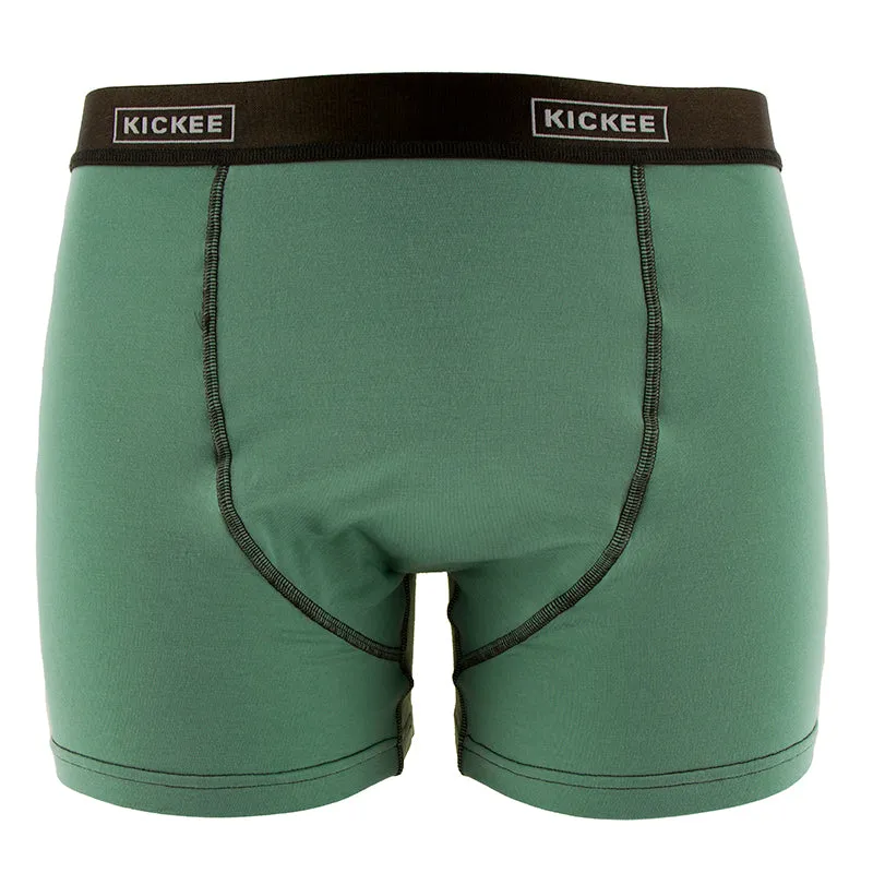 KicKee Pants Solid Shore with Bark Men's Boxer Brief