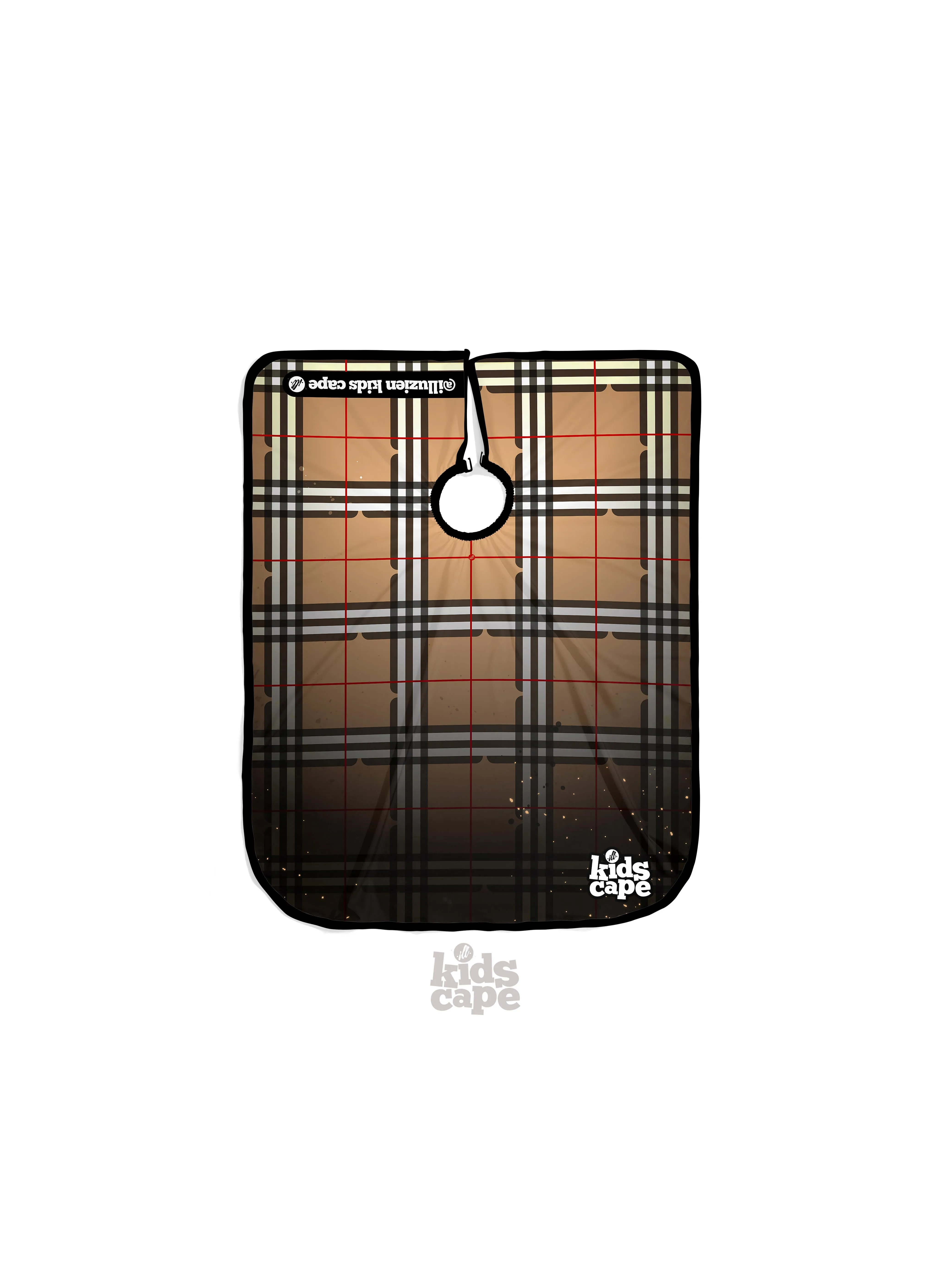 KIDS Plaid Tan PRO Cape