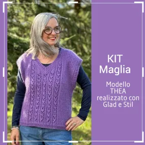 Kit Maglia ai Ferri Thea KAL